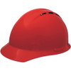 ERB Safety Vent Cap Style: Red, 4-Point Nylon Suspension With Rachet Adjustment Safety Hat (12/Pkg.)