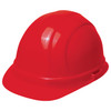 ERB Safety Omega ll Cap Style with Mega Ratchet: Red, 6-Point Nylon Suspension With Ratchet Adjustment Safety Hat (Qty. 1)