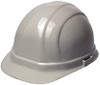 ERB Safety Omega ll Cap Style with Mega Ratchet: Gray, 6-Point Nylon Suspension With Ratchet Adjustment Safety Hat (Qty. 1)