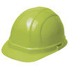 ERB Safety Omega ll Cap Style with Mega Ratchet: Hi-Viz Lime, 6-Point Nylon Suspension With Ratchet Adjustment Safety Hat (12/Pkg.)