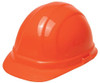ERB Safety Omega ll Cap Style with Mega Ratchet: Hi-Viz Orange, 6-Point Nylon Suspension With Ratchet Adjustment Safety Hat (Qty. 1)
