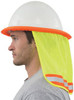 Delta Plus Hi-Viz Lime Mesh Neck Shields (3/Pkg.) #WEL19281HL