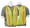 Lime S18R Non-ANSI Vest w/Stripe - Hook & Loop - One Size Fits Most