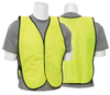 Lime S19 Non-ANSI Vest Tight Weave Mesh - One Size Fits Most - Hook & Loop