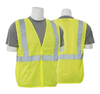 Delta Plus 4X-Large S362 Lime ANSI Class 2 Vest Mesh Economy Hi-Viz Lime - Hook & Loop #WEL61430HL4X