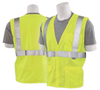 4X-Large S365 Lime ANSI Class 2 Vest Flame Resistant Knit Tricot Hi-Viz Lime - Hook & Loop