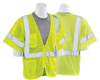 3X-Large S663P Lime ANSI Class 3 Vest Mesh Hi-Viz Lime - Zipper