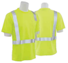 9006S Orange Medium ANSI Class 2 T-Shirt w/Reflective Tape Birdseye Knit Mesh Hi-Viz Orange