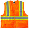 Ergodyne GloWear 8235ZX Type R Class 2 Two-Tone X-Back Vest, Large/X-Large