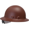 HoneyWell Fiber-Metal? Roughneck? P1 Full Brim Hat, SuperEight? Ratchet Supsension, Brown