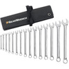 GearWrench? 15-Piece, 12-Point Long Pattern Combination Wrench Set w/ Tool Roll, SAE