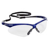 Jackson* V30 Nemesis* Eyewear, Metallic Blue Frame, Clear Anti-Fog Lens (1 Pair)