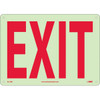 NMC? Exit Sign, Rigid Plastic, 10" x 14"