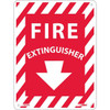 NMC? Fire Extinguisher Sign, Rigid Plastic, 12" x 9"