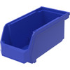 TruForce Plastic Bin, 10 7/8"L x 5"H x 5 1/2"W, Blue