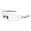 Uvex Hypershock Eyewear, Clear Ice Frame w/ Clear HydroShield Anti-Fog Coating Lens (1 Pair)