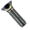 5/8-11 x 1 3/4 J429 Grade 8 #3 Head Plow Bolt Zinc Clear Trivalent (240/Pkg)