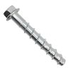1/4" x 1-3/4" DeWalt Screw-Bolt+ Concrete Screw Anchor, Hex Washer Head, Zinc, #PFM1411020 (100/Pkg.)