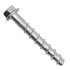 3/8" x 2-1/2" DeWalt Screw-Bolt+ Concrete Screw Anchor, Hex Washer Head, Zinc, #PFM1411220 (50/Pkg.)