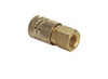 Grip Rite 1/4" Industrial Brass Coupler, 1/4" NPT, Female Thread (4 Pieces), #GRF14FCID