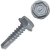 Elco EAF480 - #10-16 X 2-1/2" Dril-Flex Structural Self-Drilling Screws, 5/16 Hex Washer Head, #3 Point, Alloy Steel, Silver Stalgard Coating (1,500/Bulk Pkg.)