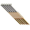Grip Rite 3-1/4" x .131", 30 Degree, Paper Tape Offset Round Head Nails, Bright, Smooth Shank, (1,000/Tub), #GRP12ZH1