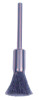 Weiler Miniature Stem-Mounted End Brushes, Steel, 25,000 rpm, 5/16" x 0.005", 1 EA, #26113