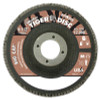 Weiler Big Cat High Density Flat Style Flap Discs, 4.5", 60 Grit, 7/8 Arbor, 12,000 rpm, 1 EA, #50764