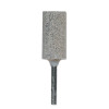 Norton Cotton Fiber Mounted Points, 1/2 in Dia, 1 in Thick, 80 Grit Aluminum Oxide, 1 EA, #61463622651