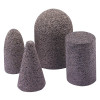 Carborundum Carbo Premiere Snagging Cones and Plugs, 1 1/2in Dia., 20 Grit, Zirconia Alumina, 1 EA, #5539520893