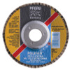 Pferd POLIFAN PSF-EXTRA Flap Discs, 4 1/2 in, 36 Grit, 7/8 in Arbor, 13,300 rpm, 10 EA, #60625