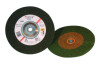 3M Green Corps Depressed Center Wheel, 7 in Dia, 1/4 in Thick, 5/8 Arbor, 24 Grit, 10 BOX, #7100034253