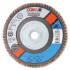 CGW Abrasives Flap Discs, A3 Aluminum Oxide, XL, 4 1/2 in, 80 Grit, 5/8 Arbor, 13,300 rpm, T27, 10 BOX, #39455