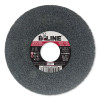 B-Line Straight Resinoid Wheel, 6 in dia, 3/4 in Thick, 1 in Arbor, Medium Grit, T1, 1 EA, #90925