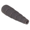 Merit Abrasives Aluminum Oxide Spiral Rolls Full Tapers, 3/8 x 1 1/2 x 1/8, 80 Grit, 100 BX, #8834181708