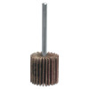 Merit Abrasives High Performance Mini Flap Wheels with Mounted Steel Shanks, 1 1/2 x 1 , 40 Grit, 10 BX, #8834135140
