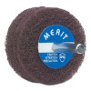 Merit Abrasives Abrasotex Disc Wheels, 2 x 1/2, Medium, 1 EA, #8834131551