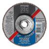 Pferd Type 27 POLIFAN SG Flap Discs, 4 1/2", 40 Grit, 5/8 Arbor, 13,300 rpm, Zirconia, 1 EA, #62276