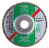 Pferd Type 27 POLIFAN SG Flap Discs, 5", 80 Grit, 7/8 Arbor, 12,200 rpm, AlumOx(A), 10 EA, #62162