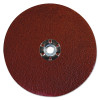 Weiler Tiger Aluminum Resin Fiber Discs, 7 in Dia, 5/8 Arbor, 36 Grit, Aluminum Oxide, 25 BX, #60621