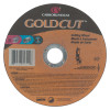 Carborundum Carbo GoldCut Reinforced Aluminum Oxide Abrasives, 7 in Dia., 1/16 in T, 46 Grit, 25 EA, #66252832324