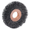 Weiler Copper Center? Wire Wheel, 3 in D x 5/8 in W, .008 in Steel Wire, 20,000 rpm, 1 EA, #15543