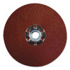 Weiler Tiger Aluminum Resin Fiber Discs, 5 in Dia, 5/8 Arbor, 60 Grit, Aluminum Oxide, 25 BX, #60613