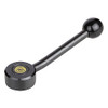 Kipp 1/4-20 Adjustable Tension Levers, Low Profile, Internal Thread, 15 Degrees, Size 1 (1/Pkg.), K0114.1A22