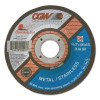 CGW Abrasives Cut-Off Wheel, Type 27, 7 in Dia, 1/16 in Thick, 60 Grit Zirconia/Alum, 25/BX, #45008