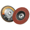 3M Cubitron II Flap Disc 967A, 4 1/2 in, 40 Grit, 13,300 rpm, Type 27, 10 DC/CA, #7100058067