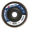 Weiler Tiger Paw Coated Abrasive Flap Discs,4 1/2",40 Grit,7/8 Arbor,Phenolic,13000 rpm, 10/CT, #51108