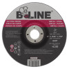 B-Line Depressed Ctr Cutting Wheel, 6 in dia, 0.045 in Thick, 7/8 in Arbor, 60 Grit, 25 EA, #90900