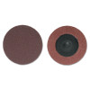 Merit Abrasives ALO Plus PowerLock Cloth Discs-Type III, Aluminum Oxide, 2 in Dia., 80 Grit, 100 PK, #8834164495
