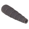 Merit Abrasives Aluminum Oxide Spiral Rolls Full Tapers, 3/8 x 1 x 1/8, 60 Grit, 100 PK, #8834181714